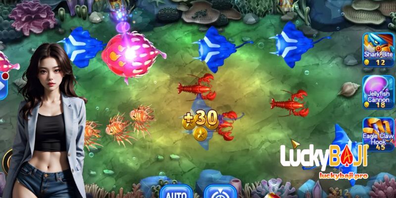 Is it possible to win real prizes in the luckybaji fish shooting game?